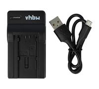 vhbw Cargador batería USB Compatible con Canon BP-709, BP-718, BP-727, BP-745 baterías cámaras, videocámaras, DSLR -Soporte Carga