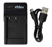 vhbw Cargador batería USB Compatible con Sealife Reefmaster DC 800 baterías cámaras, videocámaras, DSLR -Soporte Carga
