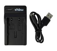 vhbw Cargador Compatible con Canon Legria MV5, MV5i, MV5iMC, MV6iMC, MD235, MD255, MV790 cámara videocámara/batería - Cargador, indicador Carga
