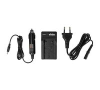 vhbw Cargador Compatible con JVC GZ-MG335HEX, GZ-MG365, GZ-MG365HEX, GZ-MG435, GZ-MG435BEX, GZ-MG465 batería de cámara - Soporte