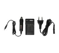 vhbw Cargador Compatible con Kodak Pixpro SP360 4K cámara videocámara/batería - Cargador, Adaptador Coche, indicador Carga