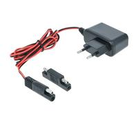 vhbw Cargador de batería de Arranque Compatible con Scheppach | cortacésped - 12 V / 0,1 A, 2 m