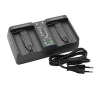 vhbw Cargador Dual Compatible con Nikon D4, D6, Z9 batería de cámara - Soporte