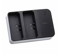 vhbw Cargador Dual USB Compatible con Godox Speedlight V850, V860 Flash cámara/Estudio/batería + indicador Carga