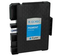 vhbw Cartucho de Tinta Cian Compatible con Ricoh Aficio SG 3100, SG 2100N, SG 2010, SG 2100, SG 2010L Impresora (Compatible, 30 ml + Chip)