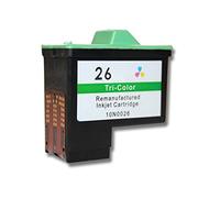 vhbw Cartucho de Tinta Cyan/Magenta/Yellow Compatible con Lexmark z611, z612, z614, z615, z617, z640, z645, z613 Impresora (Rellenado, 12 ml)