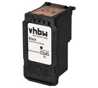 vhbw Cartucho de Tinta Negro Compatible con Canon Pixma TS3451, TS3452, TS3453 Impresora (Rellenado, 12 ml)