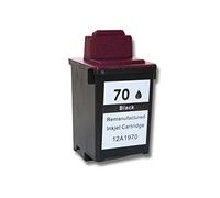 vhbw Cartucho de Tinta Negro Compatible con Lexmark Optra Color X80
