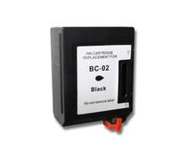 vhbw Cartucho de Tinta Negro reemplaza Canon BC-01, BX-02, BC-02 (Rellenado, 23 ml)