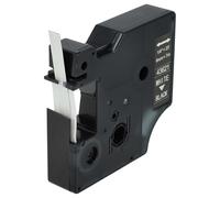 vhbw casete de cinta cartucho 6mm para Dymo Labelpoint 200, 250, 300, 350 por Dymo 43621, D1