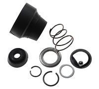 vhbw Casquillo protector del portabrocas compatible con Bosch PBH 2600 RE | martillo perforador / taladro - Negro / plata