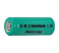 vhbw Celda batería reemplaza 2/3AAA para baterías - 400 mAh, 1,2 V, NiMH