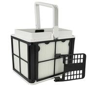 vhbw Cesta filtrante HEPA 13 Compatible con Maytronics Dolphin Explorer E20 | FON 20, EX10 aspiradora, robot de piscina - 23,5 x 18 x 14,1 cm