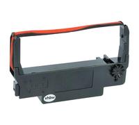 vhbw Cinta de color de escritura compatible con Bixolon SRP 270 | SRP 2750 impresora de matriz o de tickets - negro, rojo - Reemplaza ERC-30