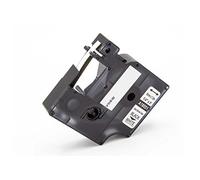 vhbw Cinta de escritura compatible con Dymo Rhino 4200, 5200, 6000, ILP 219 impresora etiquetas negro a blanco, casete de tubo termorretráctil, 6 mm