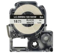 vhbw cinta de escritura compatible con Epson LabelWorks LW-1000P