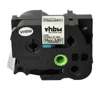 vhbw cinta de escritura reemplaza Brother TZ-FX161, TZFX161 para impresora etiquetas 8m x 36 mm negro a transparente, flexible, laminado