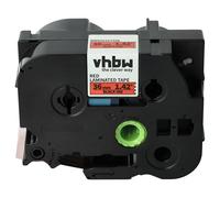 vhbw cinta de escritura reemplaza Brother TZE-461, TZ-461 para impresora etiquetas 8m x 36 mm negro a rojo