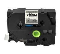 vhbw cinta de escritura reemplaza Brother TZE-941 para impresora etiquetas 8m x 18 mm negro a plata, laminado