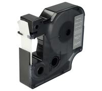 vhbw cinta de escritura reemplaza Dymo D1, 45020 para impresora etiquetas 7m x 12 mm blanco a transparente