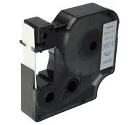 vhbw cinta de escritura reemplaza Dymo S0720540 | D1, 45014 para impresora etiquetas 7m x 12 mm azul a blanco