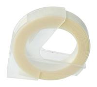 vhbw cinta de estampación 3D, de escritura compatible con Dymo 15447, 1535, 1540, 1550, 1570 impresora etiquetas 3m x 9 mm blanco a transparente