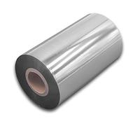 vhbw Cinta transferencia térmica 110 mm 300 m para impresora etiquetas compatible con Godex EZPI 1300, G500, G530, RT700, RT730