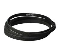 vhbw Correa trapezoidal compatible con Bosch CLASSIXX, WTA 3000er secadora - 196,5 cm negro