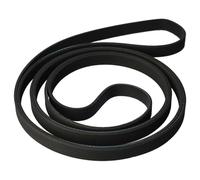 vhbw Correa trapezoidal compatible con Zanussi ZDC8200NW, ZDC82026Z, ZDC8202PZ, ZDC8203P/PZ, ZDC8203W/WZ, ZDC8206W secadora - 11,1 cm negro