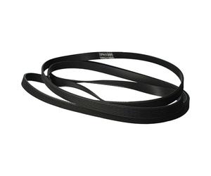vhbw Correa trapezoidal reemplaza Hutchinson 9000431719 7PH 1995 para secadora - 14,6 cm negro