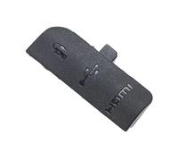 vhbw Cubierta de Contacto Compatible con Canon EOS 1300D, 1500D para Conexiones de PC, mandos a Distancia, Video out y Digital - Caucho, Negro
