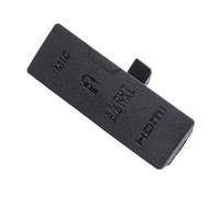 vhbw Cubierta de Contacto Compatible con Canon EOS Rebel T2i para Conexiones de PC, mandos a Distancia, Video out y Digital - Caucho, Negro