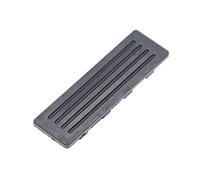 vhbw Cubierta de la Base Compatible con Nikon D7000 cámara, DSLR - Pieza de Repuesto de Ajuste, Goma Antideslizante, Negro