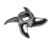 vhbw cuchilla (en forma de hoz) nº. 12 para picadora - Cuchilla, 12,2x12,2 mm cuadrada, hierro fundido