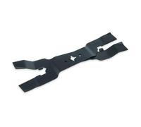 vhbw Cuchilla repuesto compatible con Stihl Viking MB 448.1 TC, MB 448.1 TX cortacésped - Recambio, negro, acero
