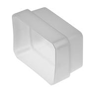 vhbw Difusor de Flash Compatible con METZ Mecablitz 44 AF-1, 44 AF-2, 48 AF-1, 50 AF-1 Flash, cámara - plástico, Transparente/Blanco