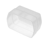 vhbw Difusor de Flash Compatible con Yongnuo YN-560III, YN-560, YN-560II Flash, cámara - plástico Blanco, Transparente, 5 x 7,8 cm