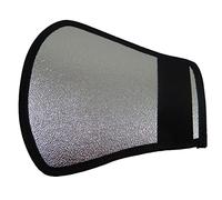 vhbw Difusor de Flash softbox Compatible con METZ Mecablitz 60, 54, 58, 76, 64, 70 Flash, cámara - plástico Negro Plata, 18,5 x 20,3 cm