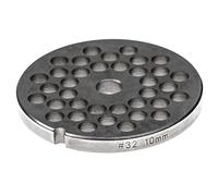 vhbw Disco perforado nº. 32 para picadora - Diámetro agujero 10 mm, 13,4 mm, acero inoxidable