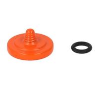 vhbw Disparador Compatible con Minolta SR-7, XD7 cámara - Botón ergonómico de Recambio, Metal, Naranja