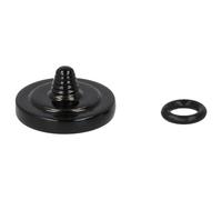 vhbw Disparador Compatible con Minolta SR-7, XD7 cámara - Botón ergonómico de Recambio, Metal, Negro