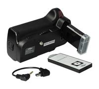 vhbw Empuñadura de batería Compatible con Nikon D5100, D5200, D5300 cámaras réflex (DSLR), Incl. dial de Control Central, plástico/Metal