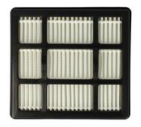 vhbw Filtro compatible con Ariete 2741 XForce, 2791 JetForce aspiradora - filtro Hepa negro blanco