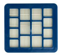 vhbw Filtro compatible con Hoover TE 75 011, TE70TE52011, TE70TE60011, TTE2005011 aspiradora - filtro de escape HEPA blanco
