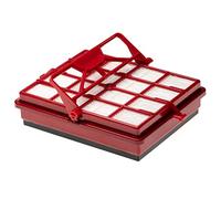vhbw Filtro compatible con Lux Intelligence S115 aspiradora - filtro HEPA de carbón activo rojo negro blanco