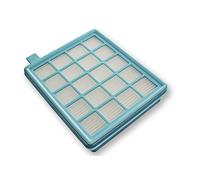 vhbw Filtro compatible con Philips PowerPro Compact FC8470, FC8471, FC8472 aspiradora - filtro Hepa blanco azul claro - Reemplaza 9178005623, 432200493801