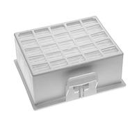 vhbw Filtro compatible con Siemens VSZ3GP1266/03, VSZ3B232/09, VSZ3B232/12 aspiradora - filtro de escape HEPA blanco