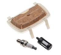 vhbw Filtro de aire, filtro de combustible, bujía compatible con Stihl MS 171, 201, 181, 211 motosierra - Set de mantenimiento