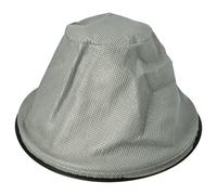 vhbw Filtro de bolsa compatible con Güde GA 18-1200.1R aspiradora chimenea, aspiradora cenizas - Repuesto, lavable negro/gris