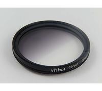 vhbw Filtro de Degradado Universal Compatible con Objetivos de cámaras con Rosca para filtros de 58 mm - Filtro de gradación, Gris